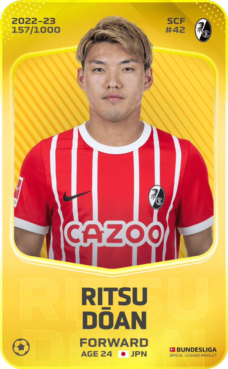 Ritsu Dōan 2022-23 • Limited 157/1000