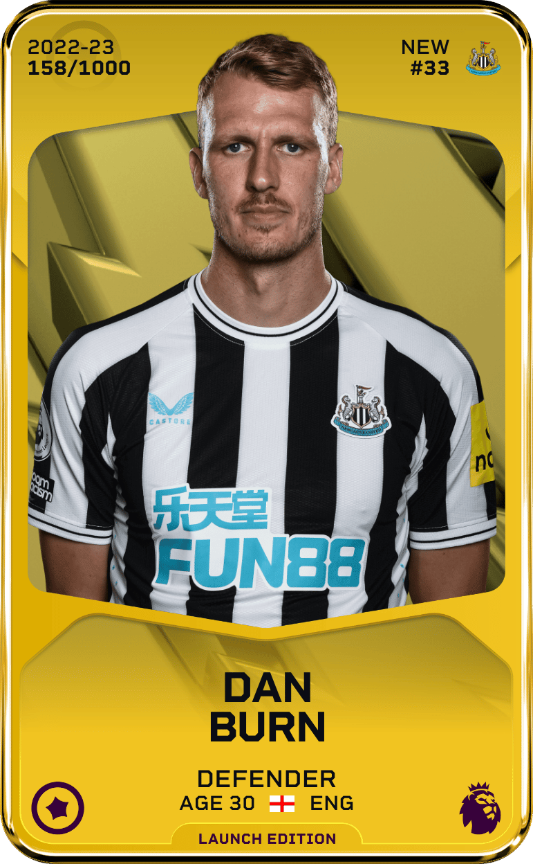 Dan Burn 2022-23 • Limited 158/1000