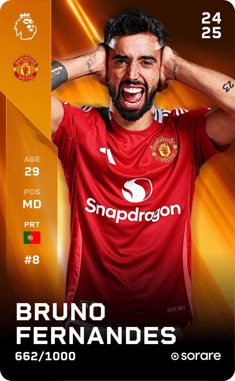 Bruno Fernandes 2024-25 • Limited 662/1000