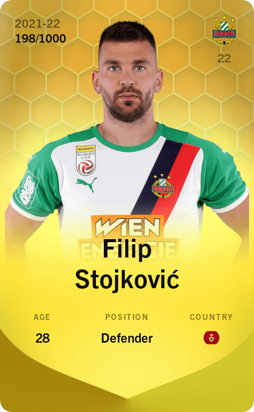 Filip Stojković 2021-22 • Limited 198/1000