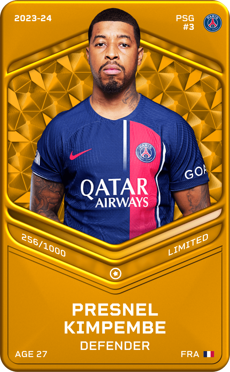 Presnel Kimpembe 2023-24 • Limited 256/1000