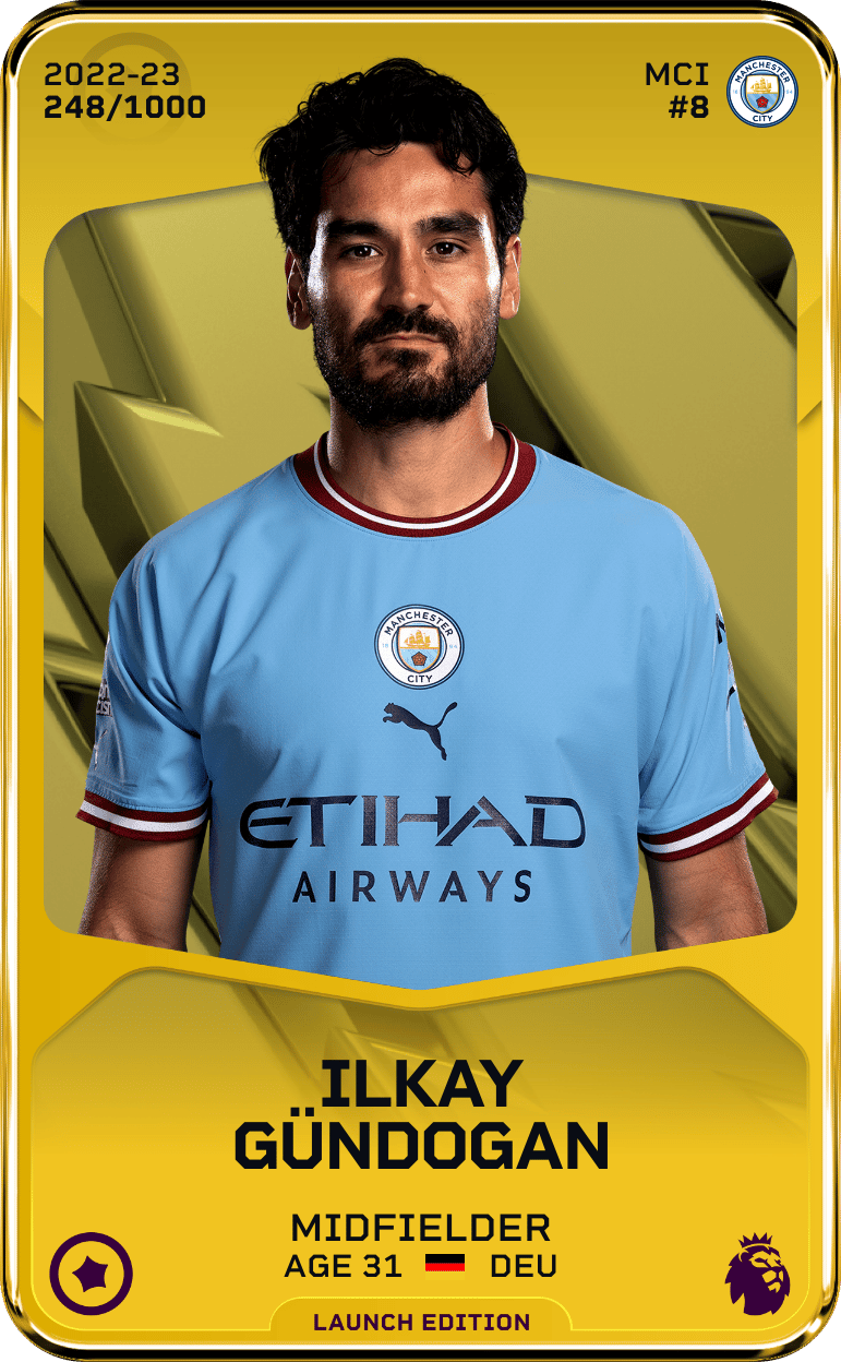 Ilkay Gündogan 2022-23 • Limited 248/1000