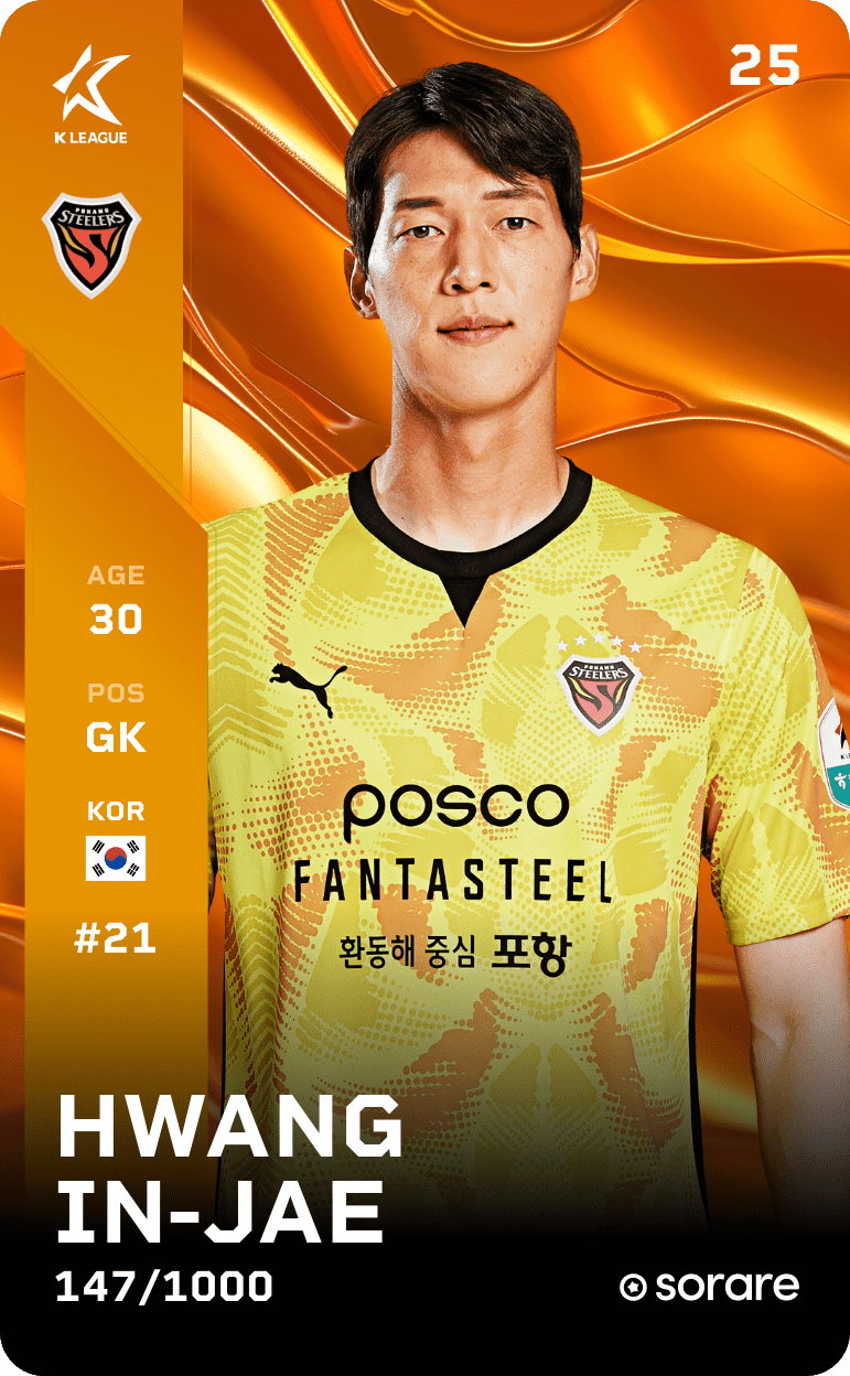 Hwang In-Jae 2025-26 • Limited 147/1000