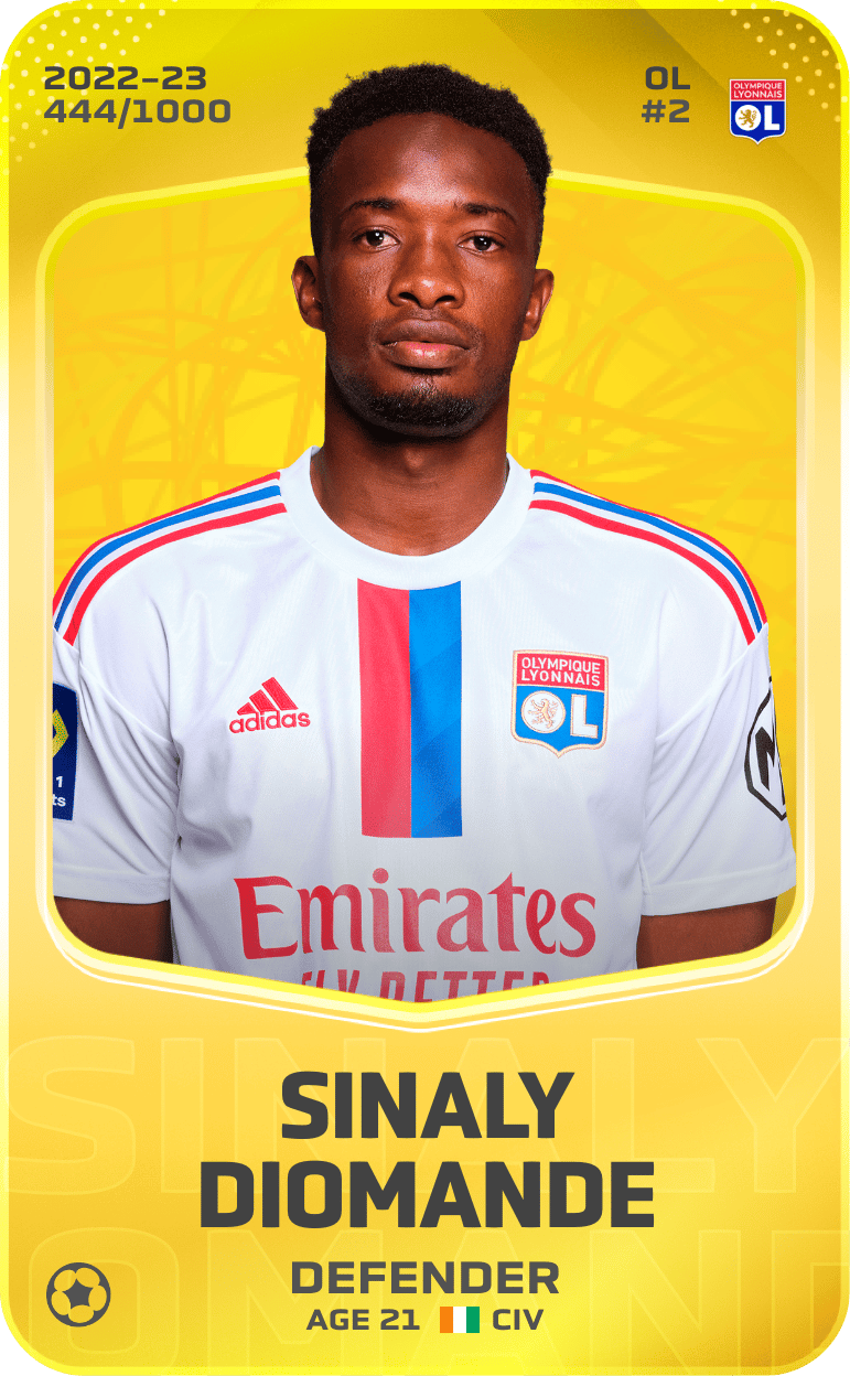 Sinaly Diomande 2022-23 • Limited 444/1000