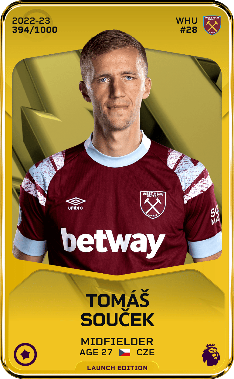 Tomáš Souček 2022-23 • Limited 394/1000