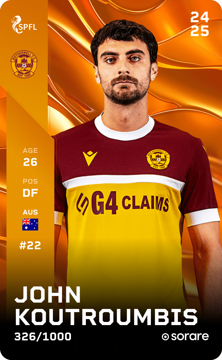 John Koutroumbis 2024-25 • Limited 326/1000