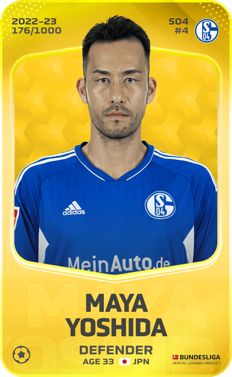 Maya Yoshida 2022-23 • Limited 176/1000