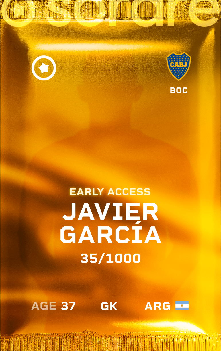 Javier García 2025-26 • Limited 35/1000