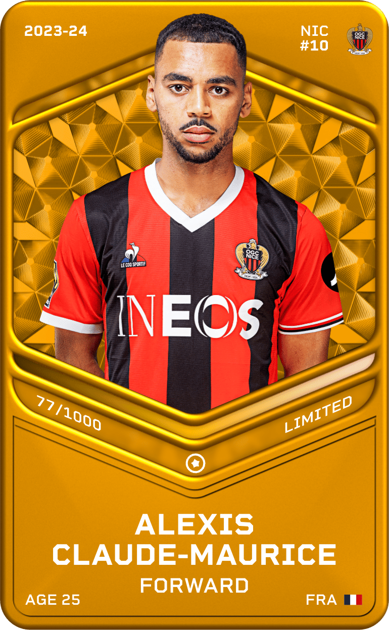 Alexis Claude-Maurice 2023-24 • Limited 77/1000