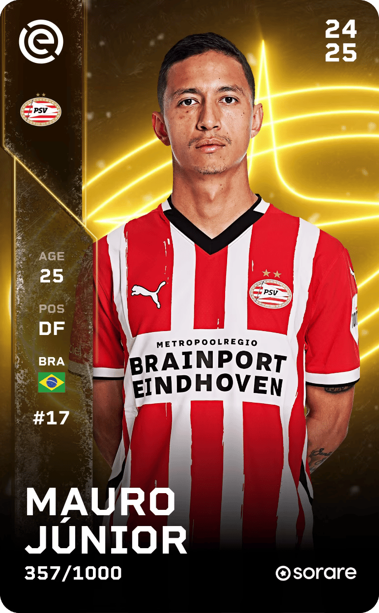 Mauro Júnior 2024-25 • Limited 357/1000