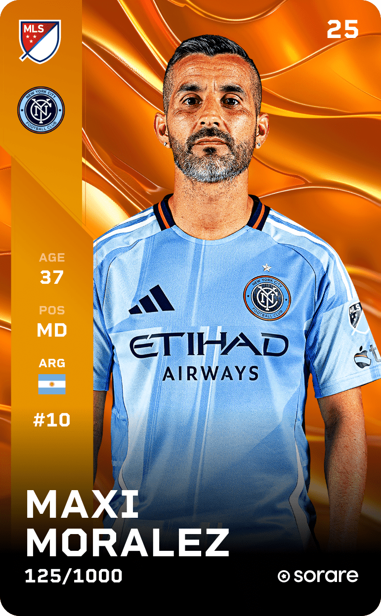 Maximiliano Moralez 2025-26 • Limited 125/1000