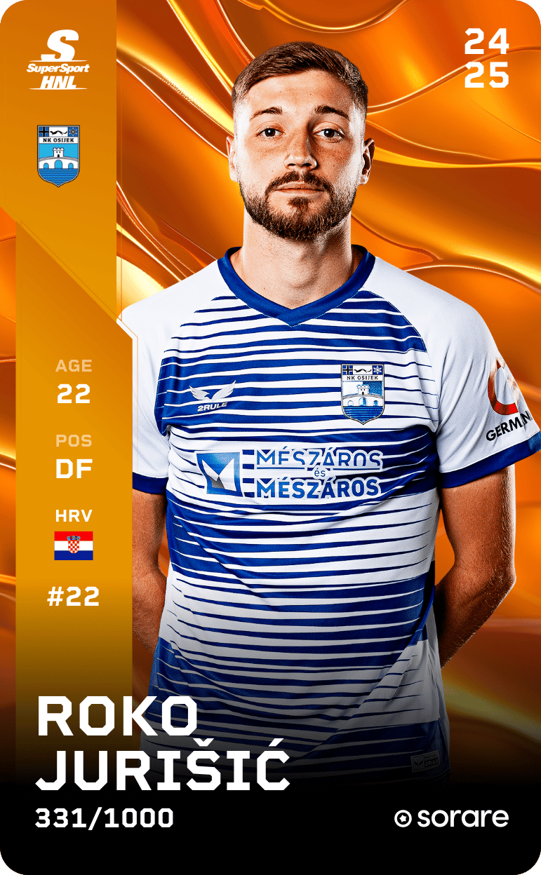 Roko Jurišić 2024-25 • Limited 331/1000