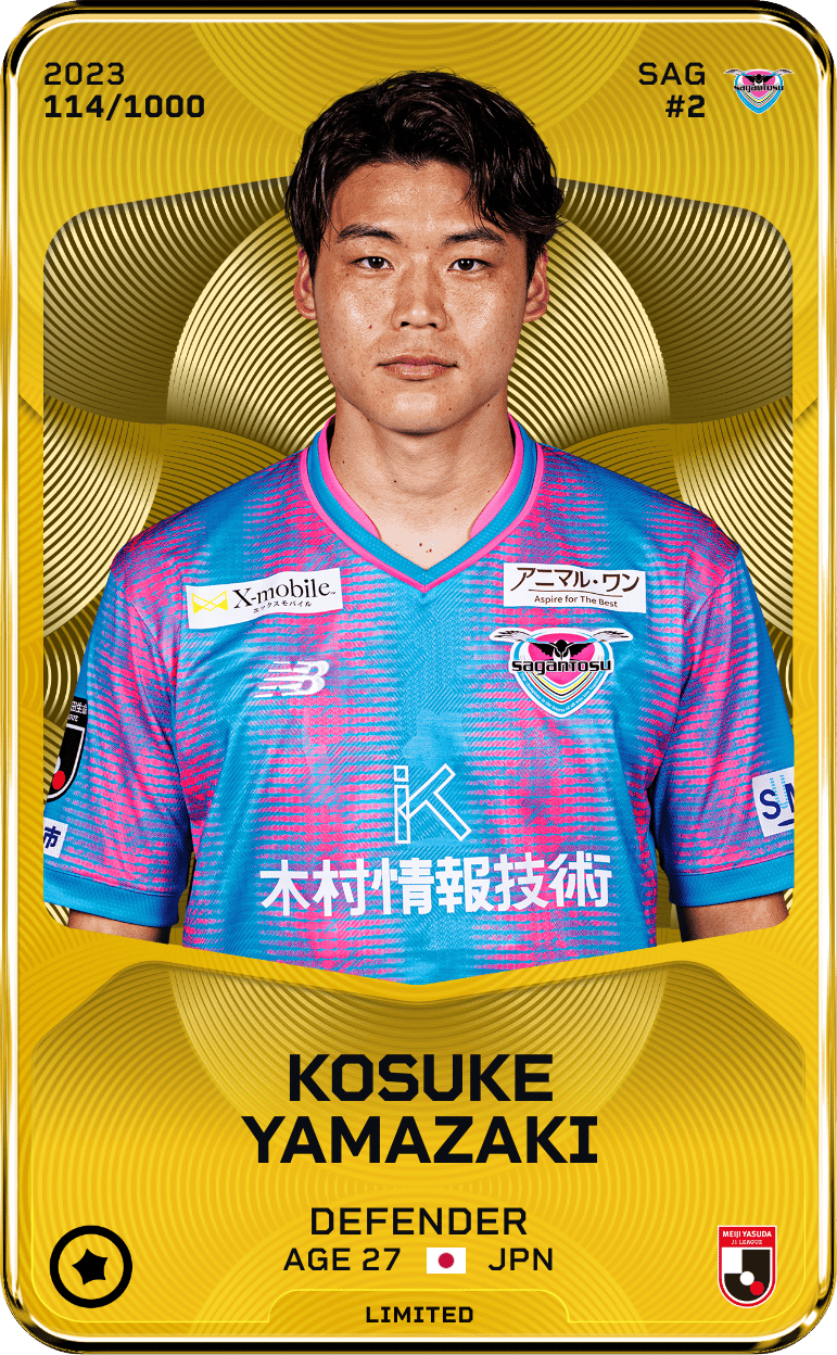 Kosuke Yamazaki 2023-24 • Limited 114/1000