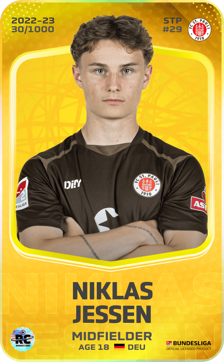 Niklas Jessen 2022-23 • Limited 30/1000