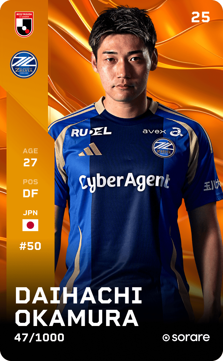 Daihachi Okamura 2025-26 • Limited 47/1000