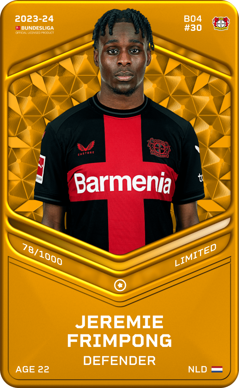 Jeremie Frimpong 2023-24 • Limited 78/1000