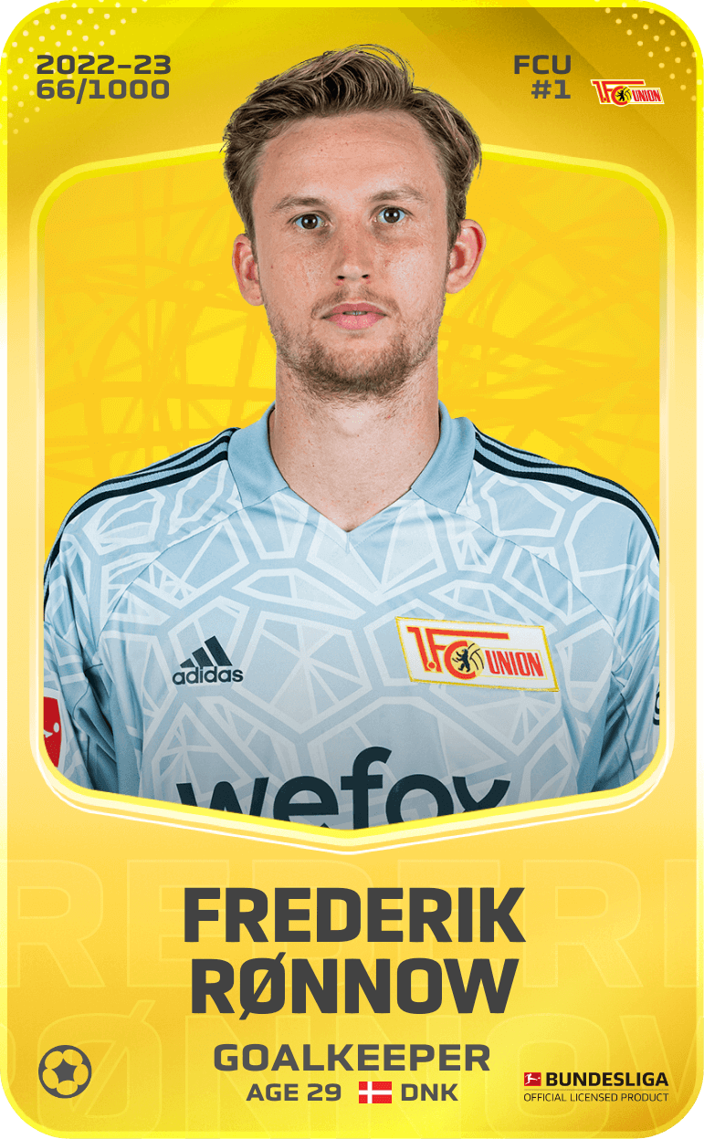 Frederik Rønnow 2022-23 • Limited 66/1000