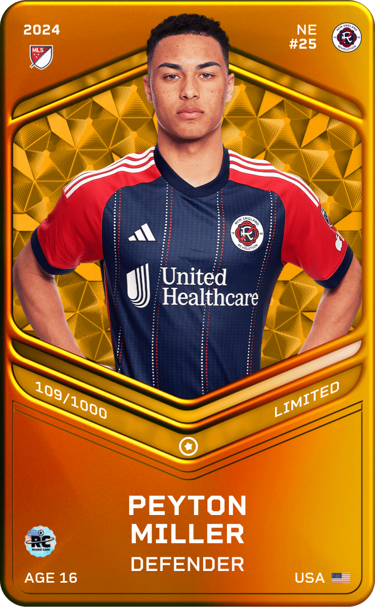 Peyton Miller 2024-25 • Limited 109/1000