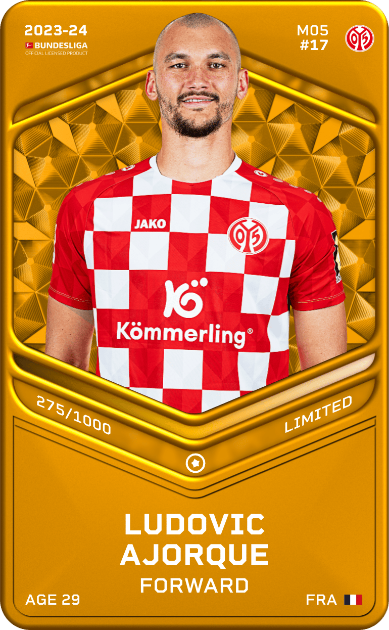 Ludovic Ajorque 2023-24 • Limited 275/1000
