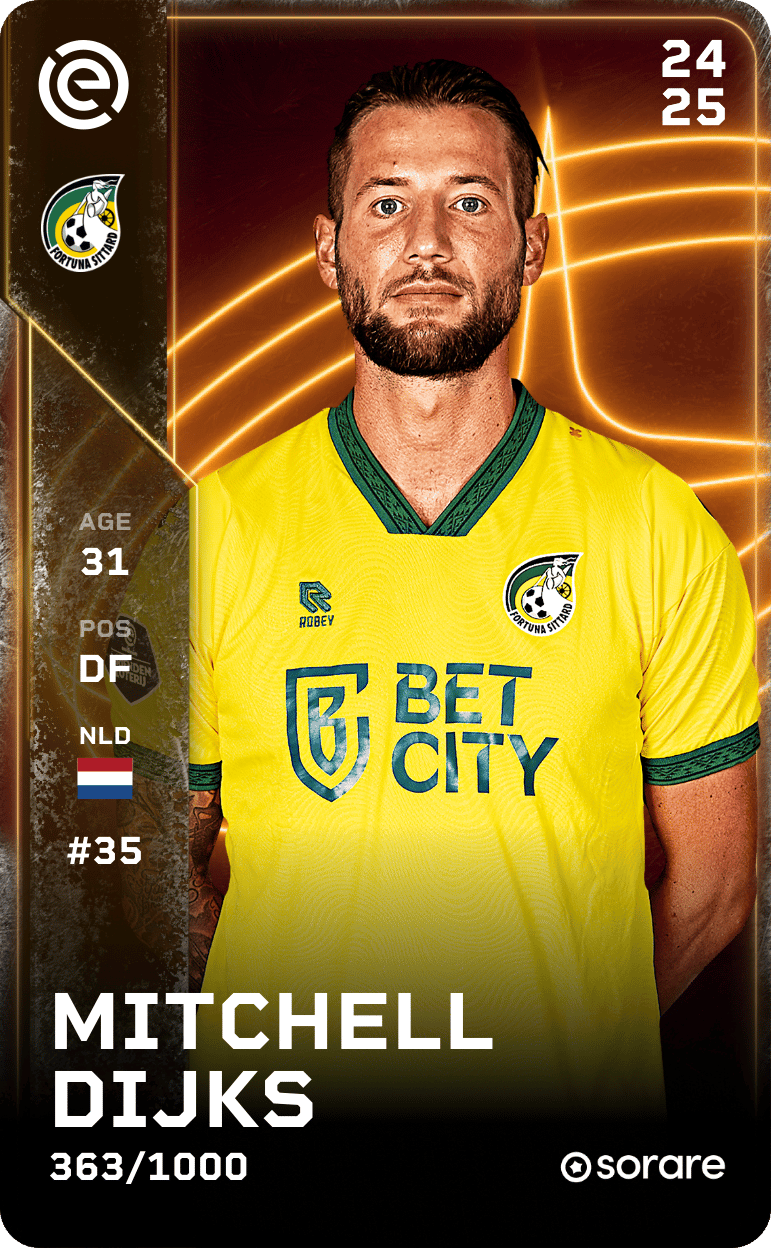 Mitchell Dijks 2024-25 • Limited 363/1000