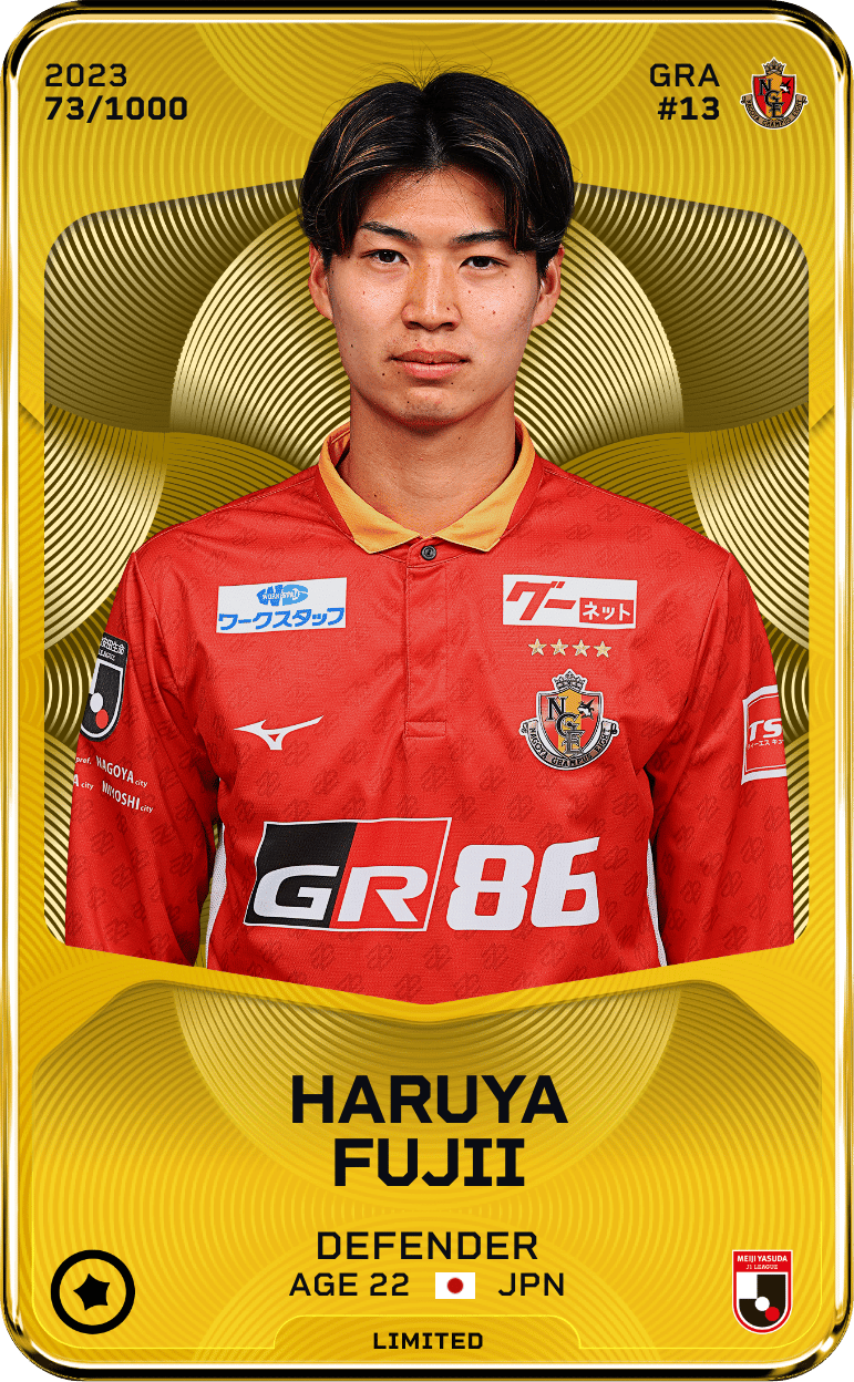 Haruya Fujii 2023-24 • Limited 73/1000