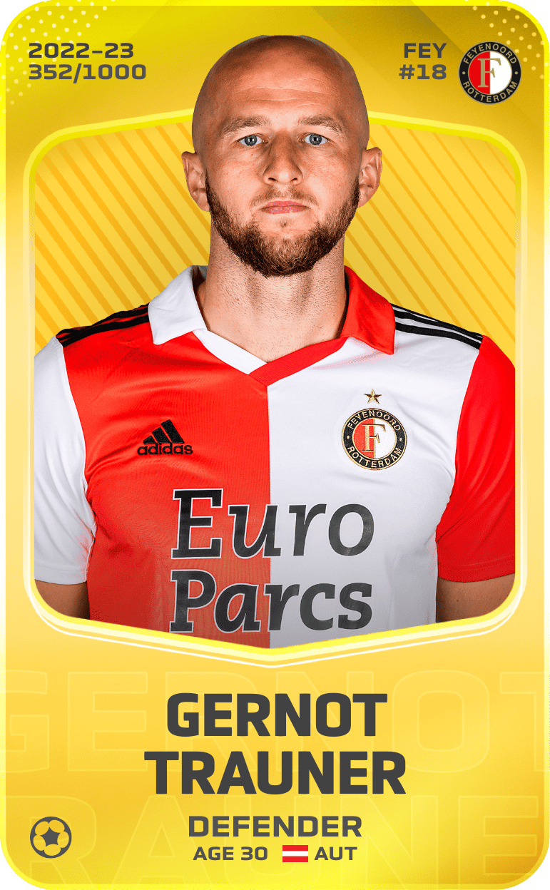 Gernot Trauner 2022-23 • Limited 352/1000