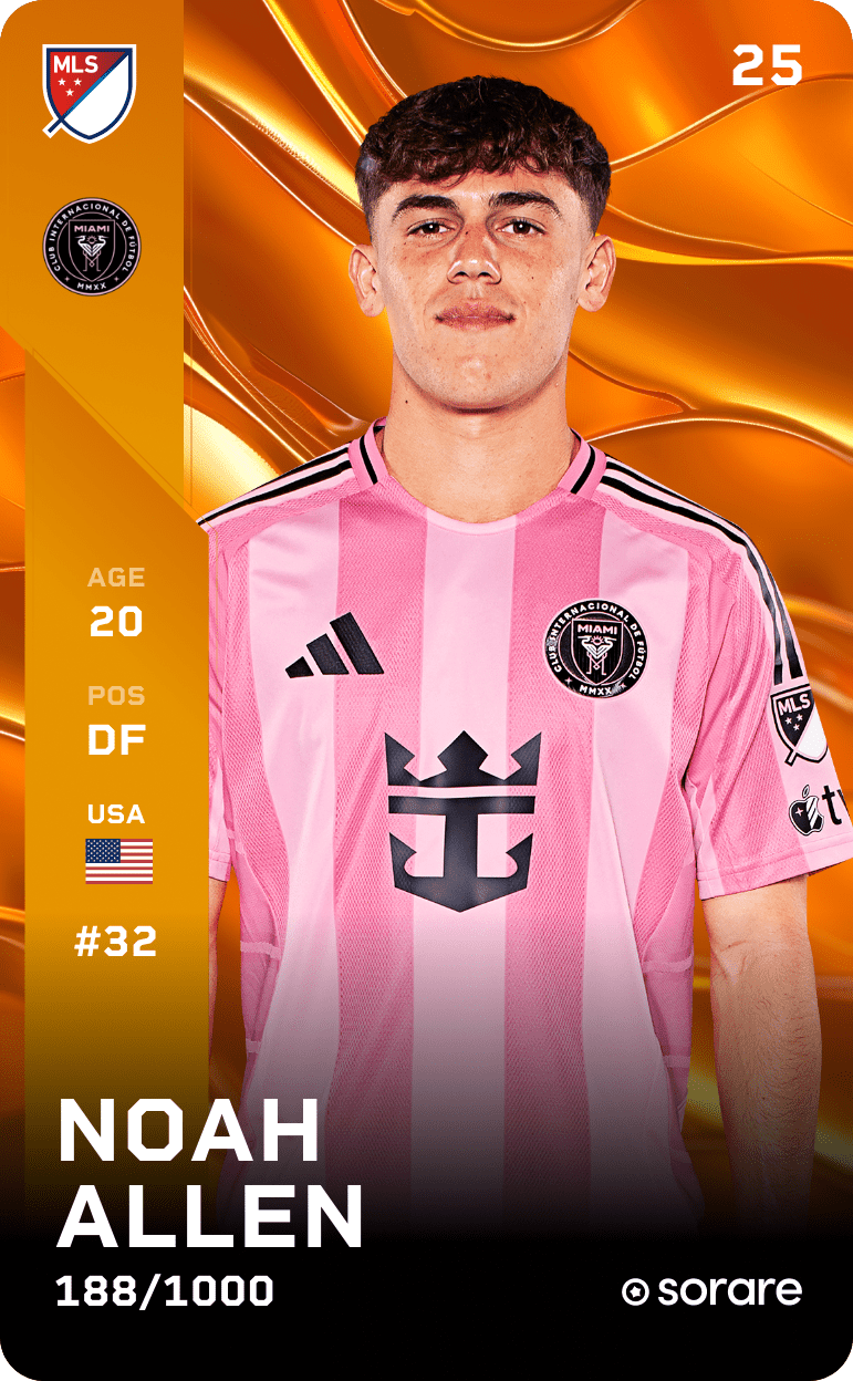 Noah Allen 2025-26 • Limited 188/1000