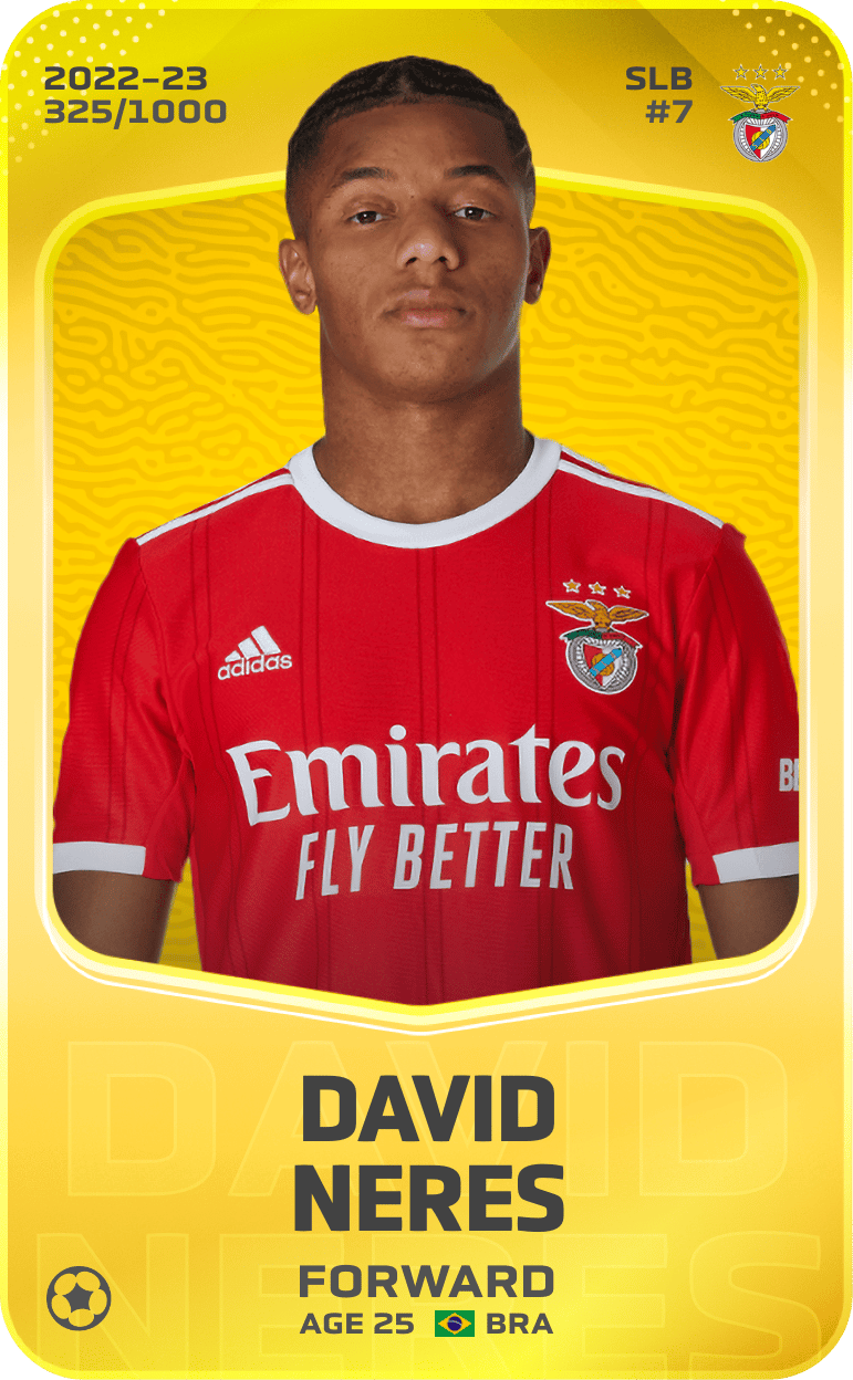 David Neres 2022-23 • Limited 325/1000