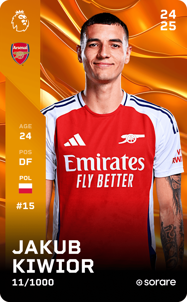 Jakub Kiwior 2024-25 • Limited 11/1000