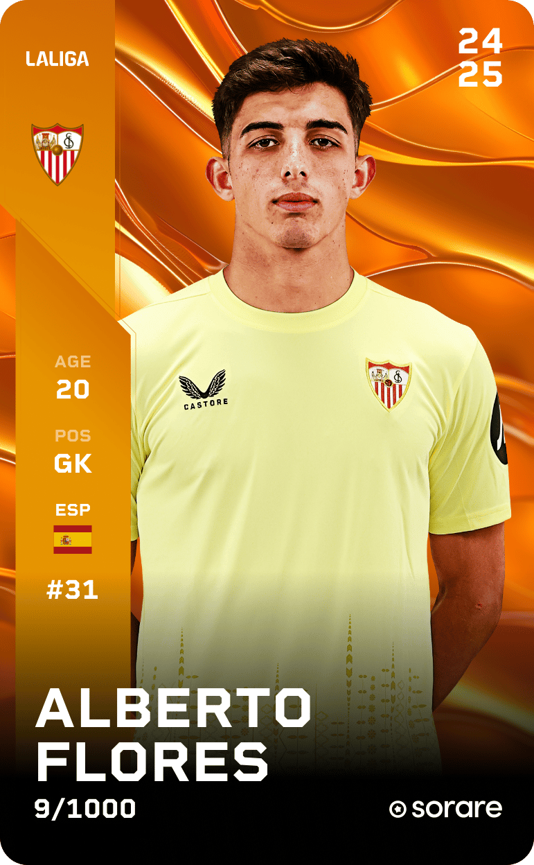 Alberto Flores 2024-25 • Limited 9/1000