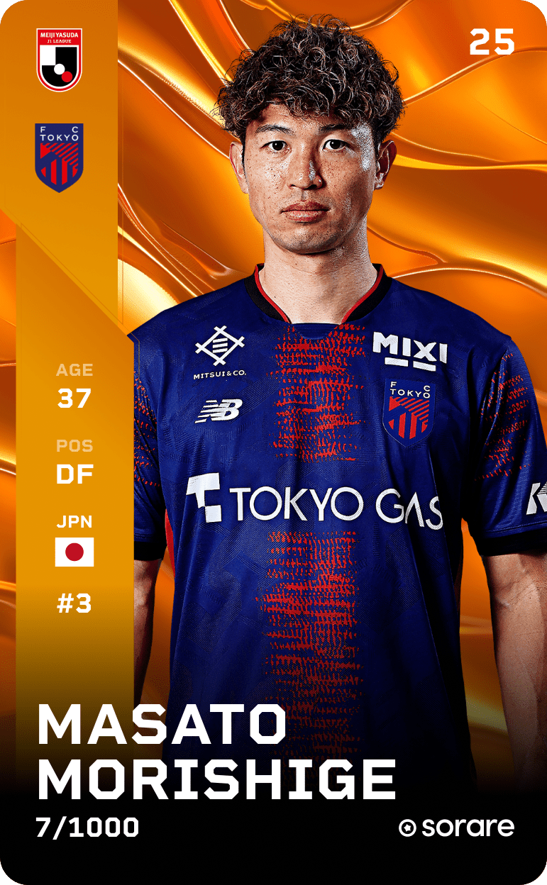 Masato Morishige 2025-26 • Limited 7/1000
