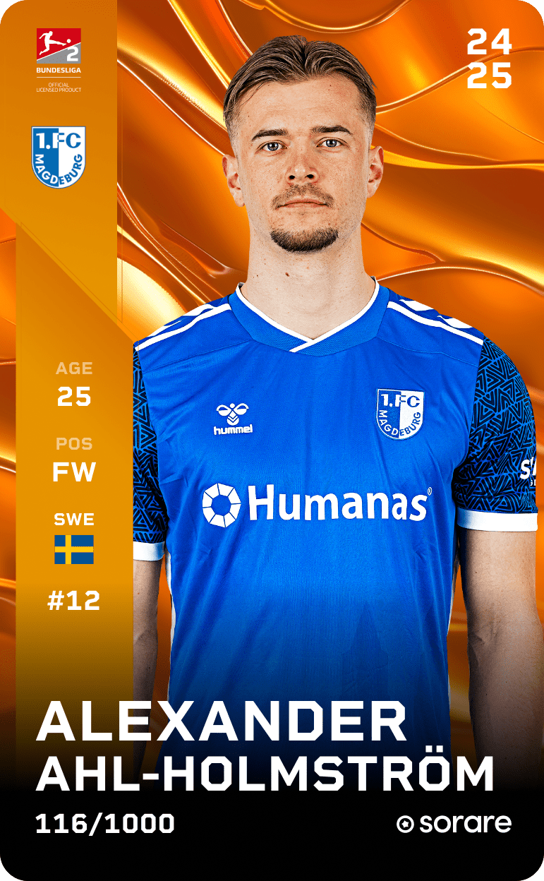 Alexander Ahl-Holmström 2024-25 • Limited 116/1000
