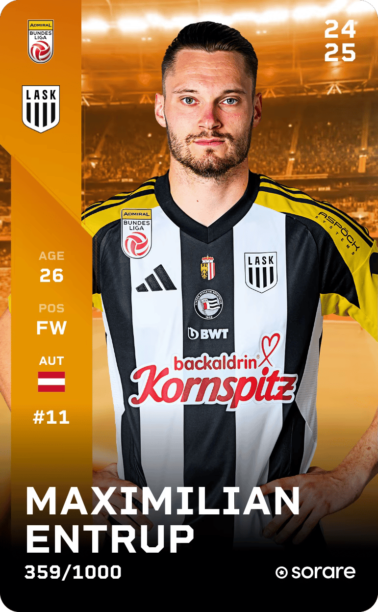 Maximilian Entrup 2024-25 • Limited 359/1000