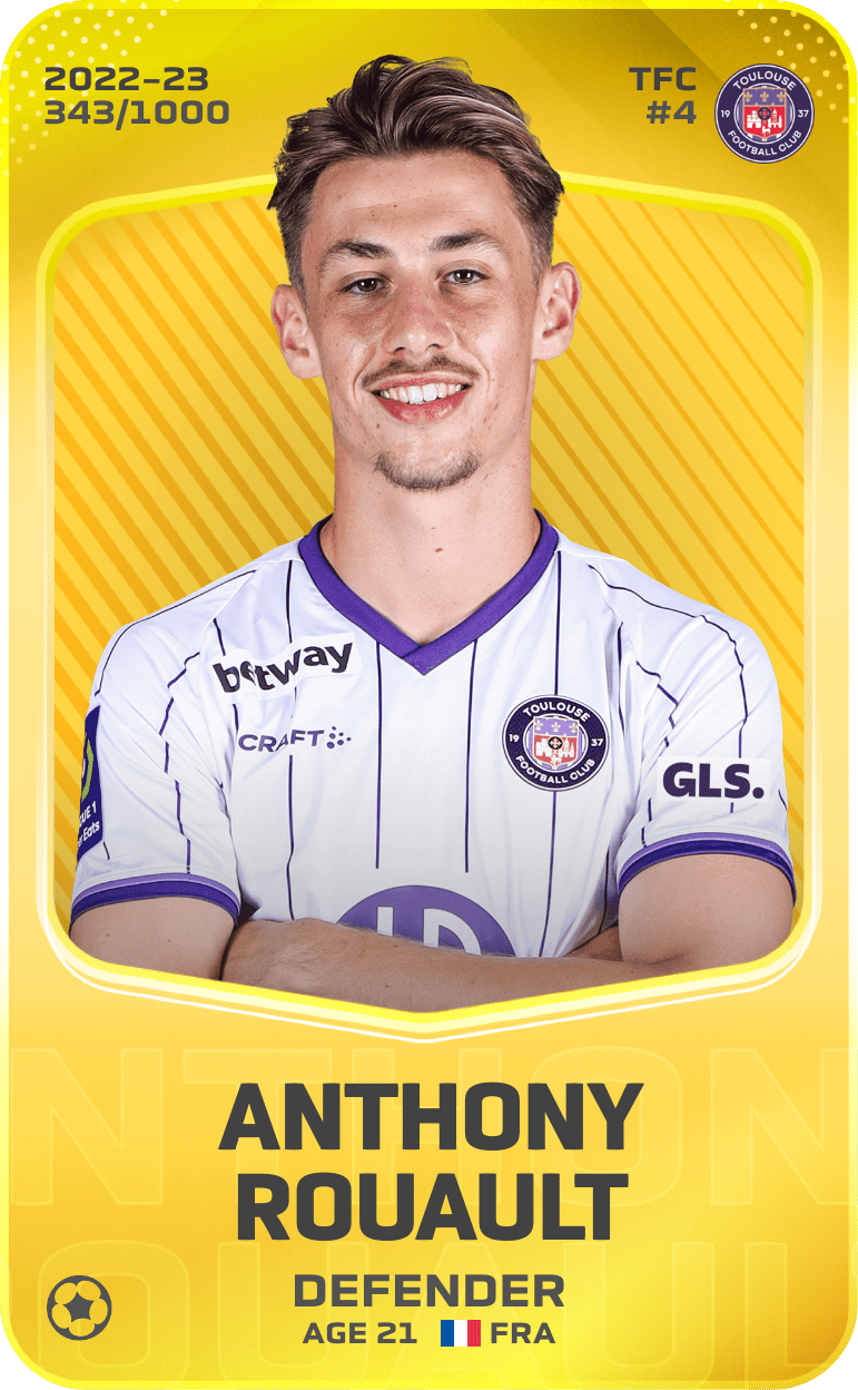 Anthony Rouault 2022-23 • Limited 343/1000