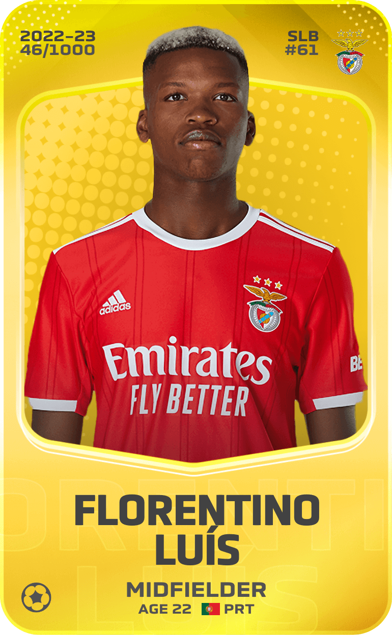 Florentino Luís 2022-23 • Limited 46/1000