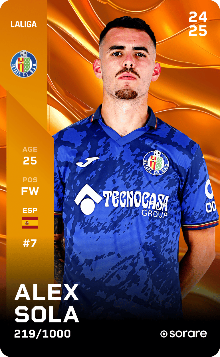 Alex Sola 2024-25 • Limited 219/1000