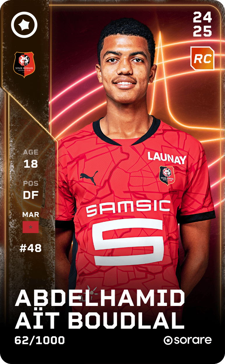 Abdelhamid Aït Boudlal 2024-25 • Limited 62/1000