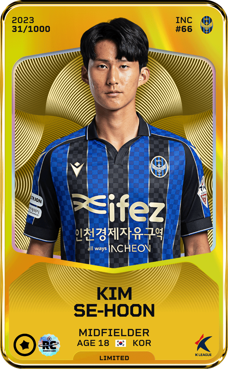 Kim Se-Hoon 2023-24 • Limited 31/1000