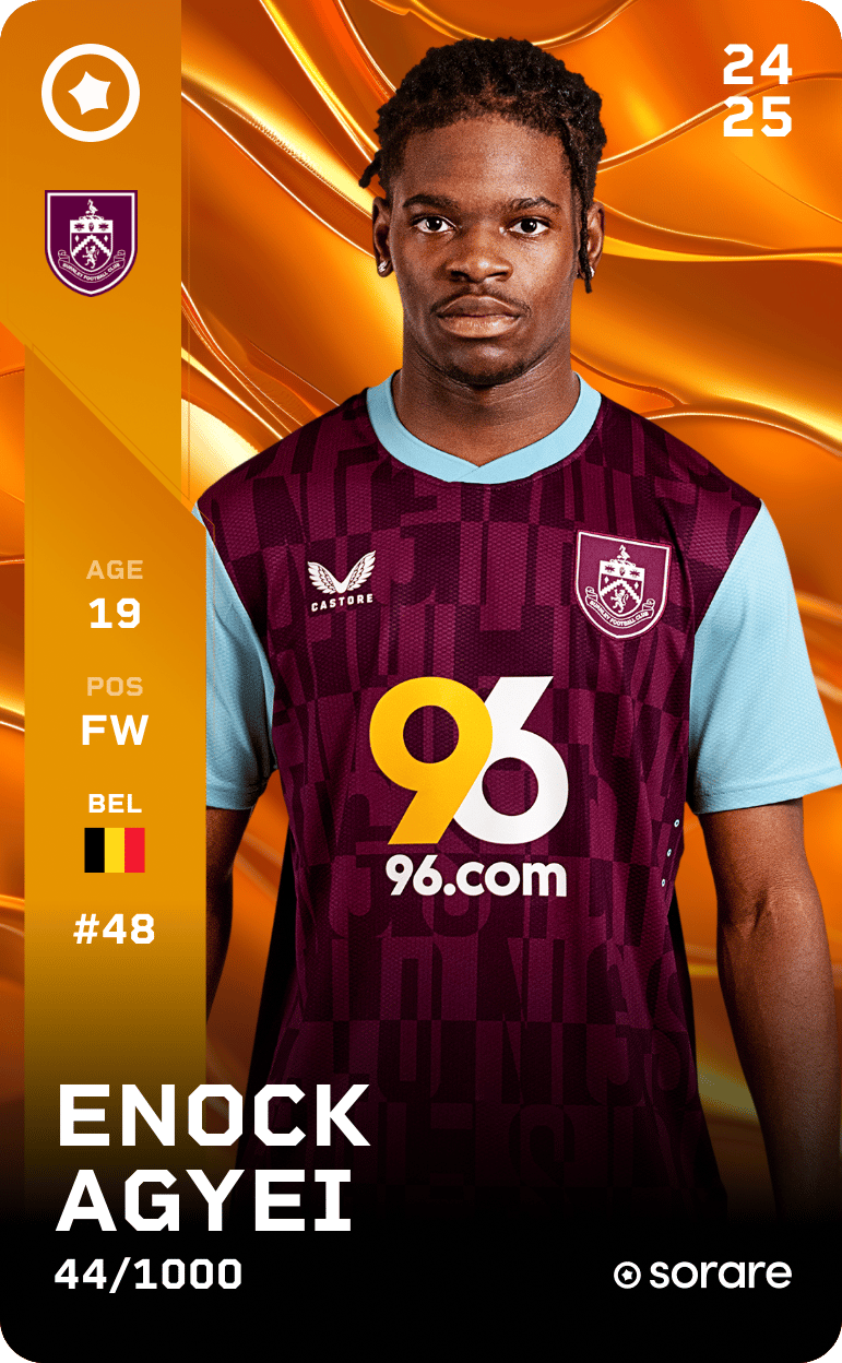 Enock Agyei 2024-25 • Limited 44/1000