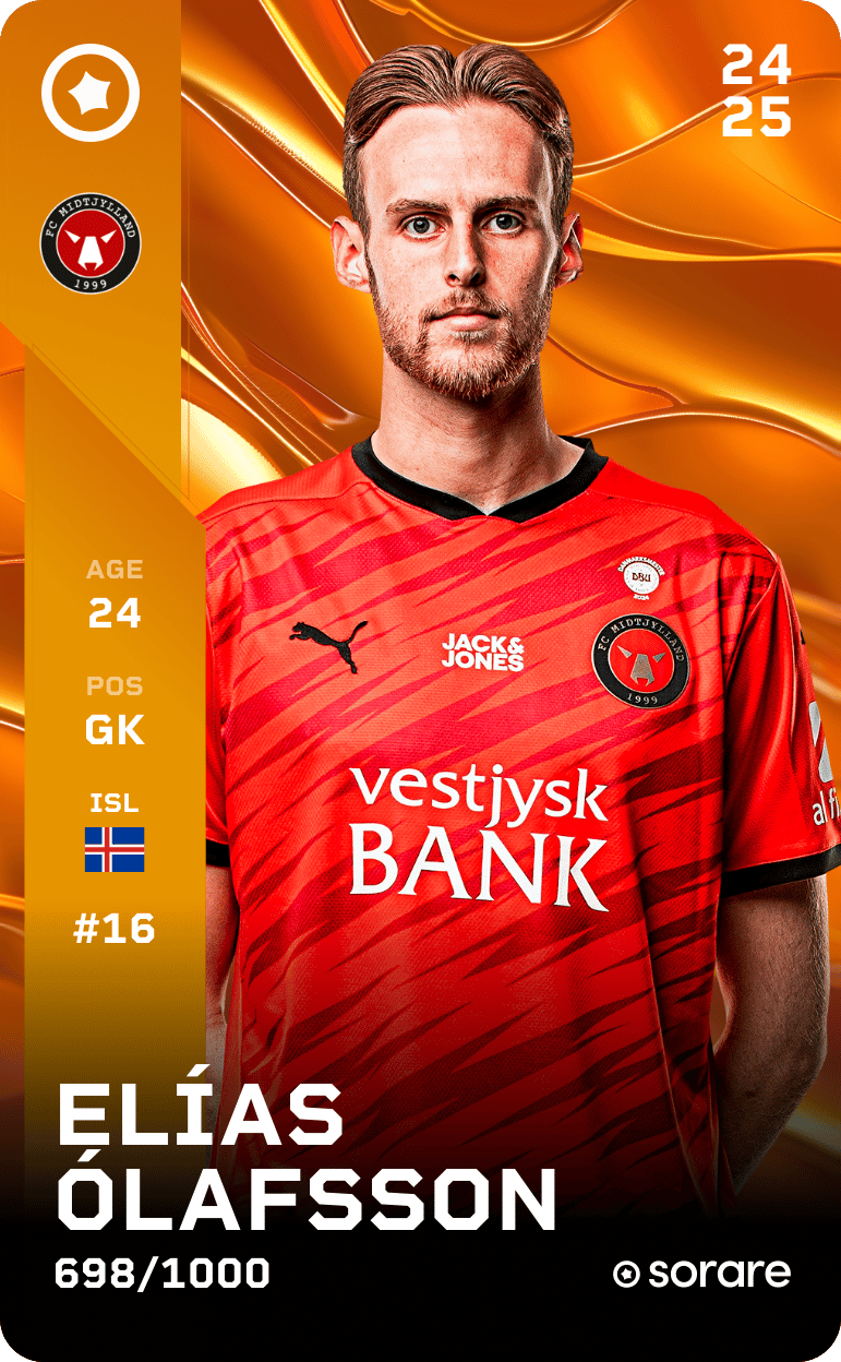Elías Ólafsson 2024-25 • Limited 698/1000