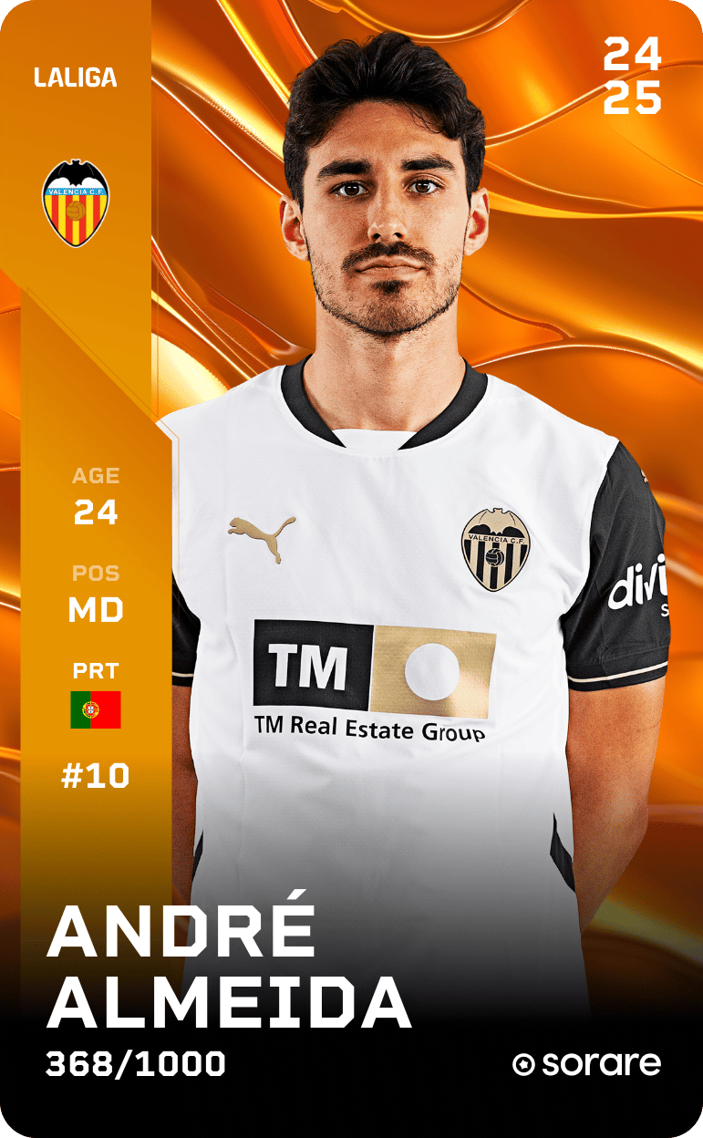 André Almeida 2024-25 • Limited 368/1000