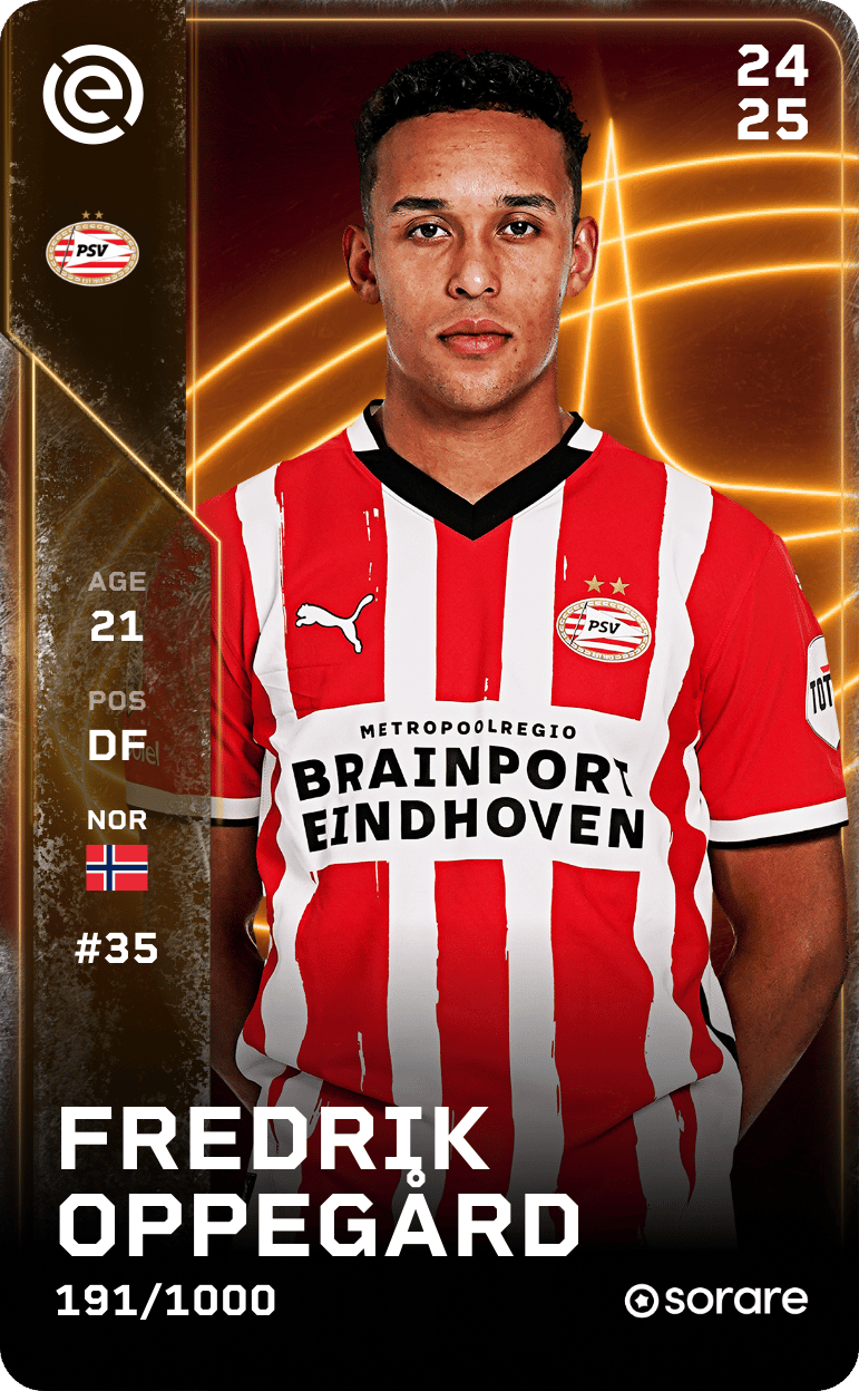 Fredrik Oppegård 2024-25 • Limited 191/1000