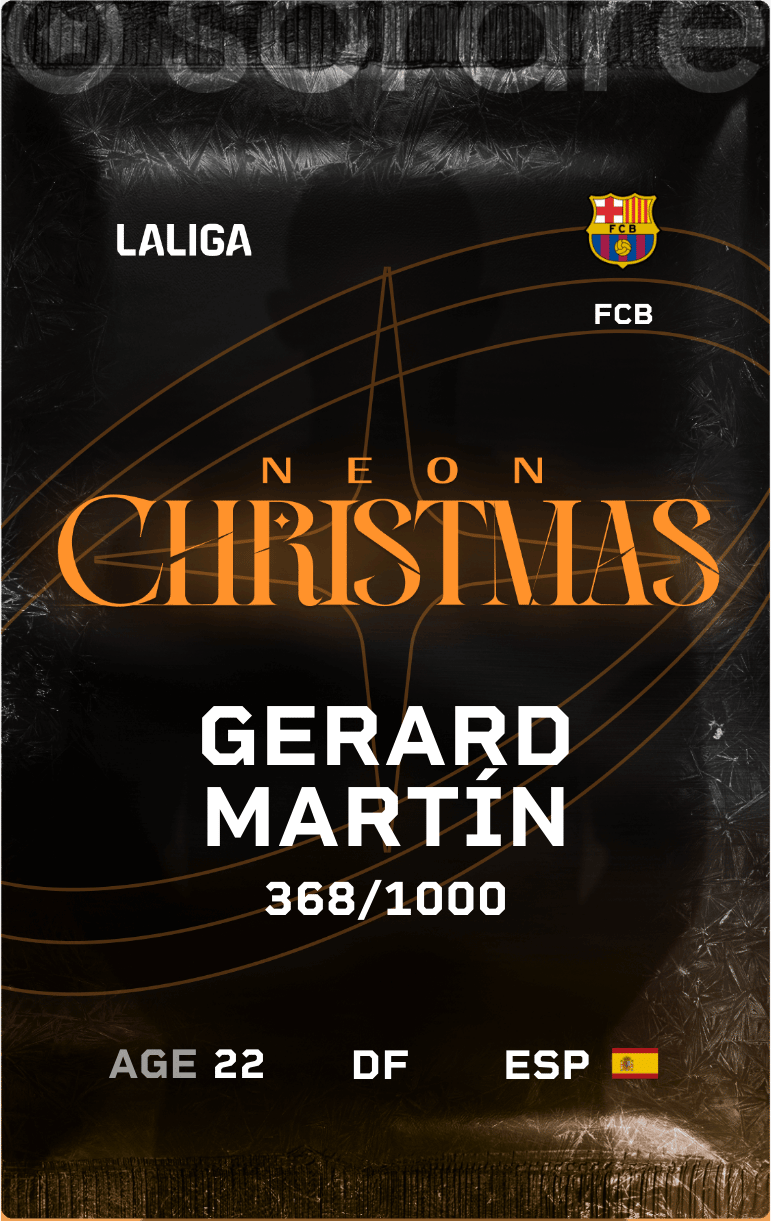 Gerard Martín 2024-25 • Limited 368/1000
