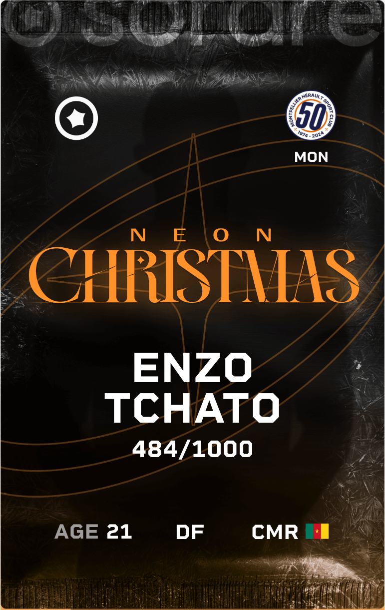 Enzo Tchato 2024-25 • Limited 484/1000