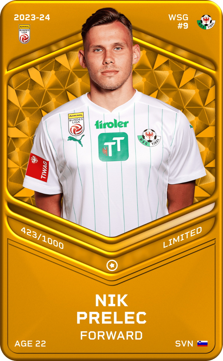 Nik Prelec 2023-24 • Limited 423/1000