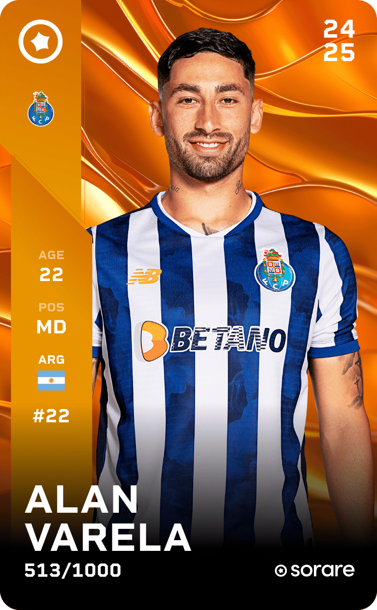 Alan Varela 2024-25 • Limited 513/1000