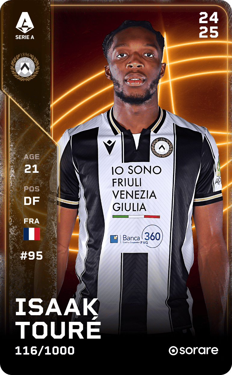 Isaak Touré 2024-25 • Limited 116/1000