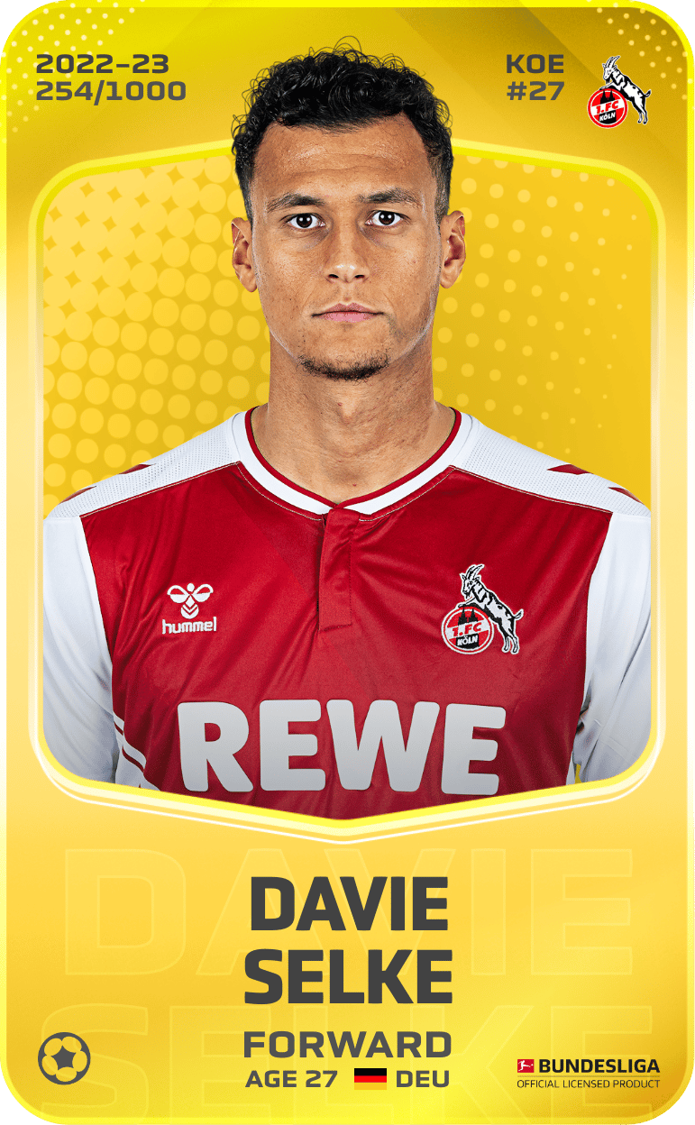 Davie Selke 2022-23 • Limited 254/1000