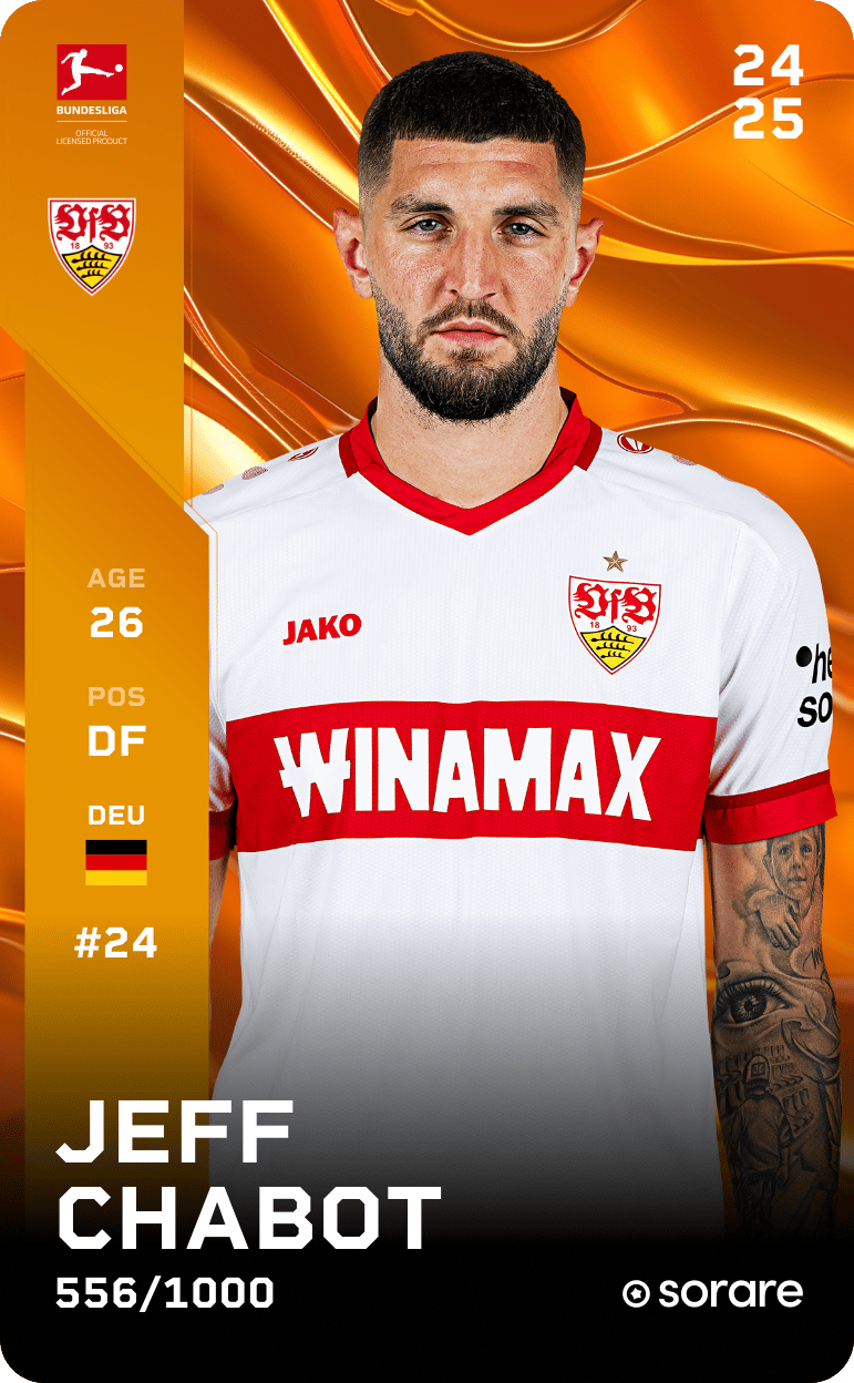 Jeff Chabot 2024-25 • Limited 556/1000