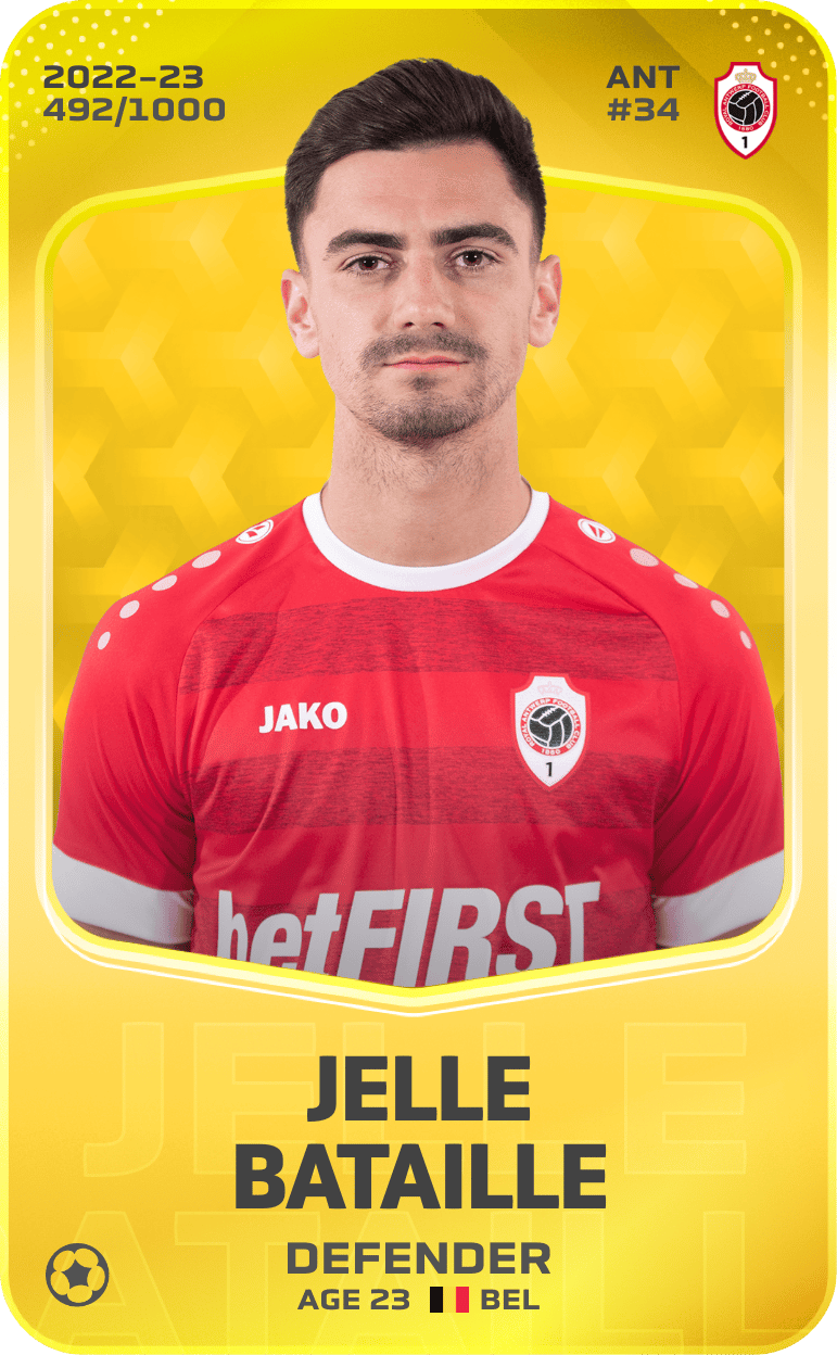 Jelle Bataille 2022-23 • Limited 492/1000